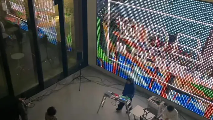 "Flow 4"開催時の様子。